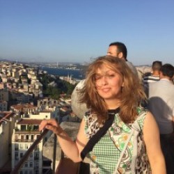 Mondschein, Baku, Azerbaijan